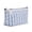 Blue, variant on Kcolen -Tone Striped Zipper Pouch for Travel Makeup and Portable Storage Organizer Bag