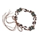 thumbnail image 1 of Cinturón de cuerda trenzado con borlas para mujer Perfecl, 1 of 8