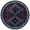 Purple/Black, variant on SAFAVIEH Vintage Hamadan Blathnaid Oriental Area Rug, Purple/Black, 6'7" x 6'7" Round