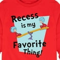 thumbnail image 3 of Dr. Seuss - Recess Is My Favorite Thing - Toddler And Youth Long Sleeve Graphic T-Shirt, 3 of 6