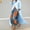 Light Blue, variant on Womens Solid Color Cotton Blend Lapel Collar Long Open Front Shirt Duster Long Sleeve Oversized Maxi Length Casual Cardigan Tunic Top Red XL(XL)
