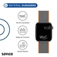 thumbnail image 4 of Correa de Nylon para Apple Watch - SOVICO - Ajustable & Cómodo - 38/40/41mm, 4 of 5