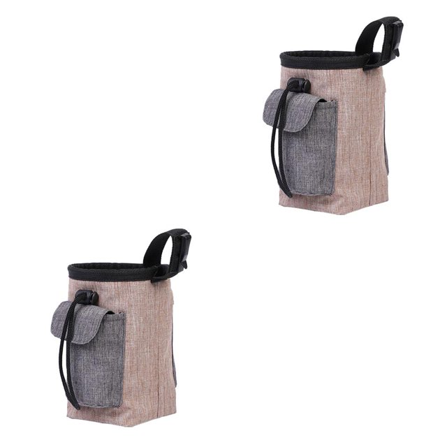 Billuyoard Bolsa de entrenamiento para mascotas, riñonera para almacenamiento de pies, dispensador de bolsas para caca, riñonera ajustable para Type1 NO1