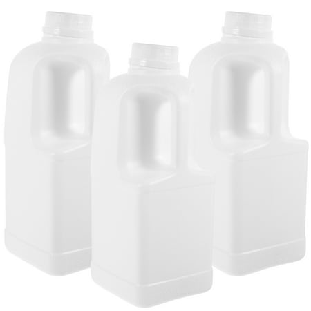 

3Pcs Large Capacity Water Jug Jam Jug Sealing Gallon Water Jug with Ergonomic Handle