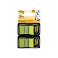 thumbnail image 1 of 3M 680BG2 Standard Tape Flags in Dispenser  Bright Green  100 Flags per Dispenser, 1 of 2