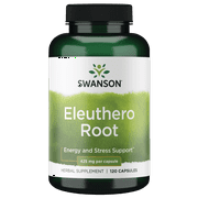 Swanson Eleuthero Root 425 mg 120 Capsules
