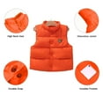 thumbnail image 4 of LANBAOSI Boy Puffer Vest Toddler Winter Down Vest Lightweight Sleeveless Jacket 5T, 4 of 7