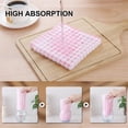 thumbnail image 5 of decorUhome Kitchen Towels Set of 6, 100% Cotton Super Soft and Absorbent Dish Towels for Washing Dishes, Quick Drying Kitchen Hand Towels 16" x25", Pink, 5 of 9