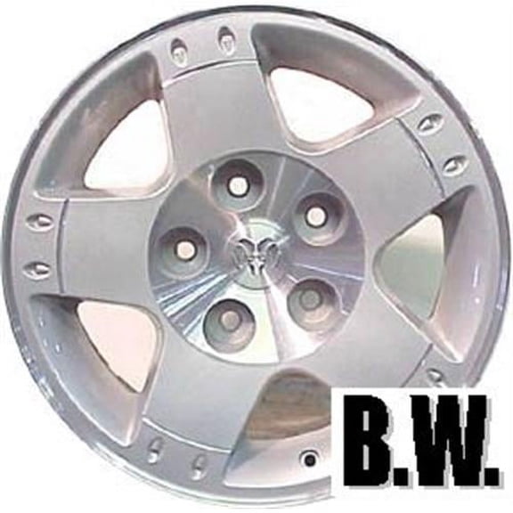 17x8 in Wheel for DODGE 1500 PICKUP 2002-2005 SILVER Reconditioned Aluminum Rim