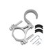 thumbnail image 1 of Gancho colgante para motocicleta Arco Soporte para casco de motocicleta Equipaje Bolsa para scooters bicicletas Aleación de aluminio Tono plateado Tornillos Arandelas Llave hexagonal, 1 of 7