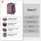 thumbnail image 5 of Mochila de viaje ECOHUB Spirit Airlines Carry On 30L Rosa, 5 of 8