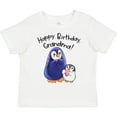 thumbnail image 3 of Inktastic Happy Birthday, Grandma- Cute Penguins Boys or Girls Toddler T-Shirt, 3 of 5
