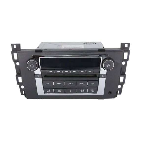 Restored 2006 Cadillac DTS AM FM Radio Receiver Aux Single Disc CD MP3 Player 15847689 (Refurbished)