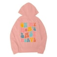 thumbnail image 2 of MIASHUI Chandails en Molleton à Capuche pour Filles, Imprimé Petits Garçons, Manches Longues, Rose, 8-9 Ans, 2 of 6