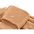 thumbnail image 2 of Guantes de gamuza para hombre, de invierno, de lana, cálidos, resistentes al viento, a prueba de frío, antideslizantes, para parejas, guantes de pantalla táctil para mujer, 2 of 5