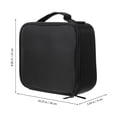 thumbnail image 2 of MasteelfCA 1pc Handheld Cosmetics Storage Bag Travel Toiletry Bag Portable Wash Bag (Black), 2 of 7