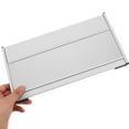 thumbnail image 5 of Masteelf Aluminum Name Plate Holder For Office Doors And Walls Blank Replaceable Sign For Cubicles And Apartments Business Door Sign, 5 of 8