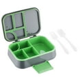 thumbnail image 1 of Eewia Food Storage Clearance, Lunch Box for Kids Lunch Container with 5 Compartments Leak Proof Portable Handle Microwave/Dishwasher, 1 of 2