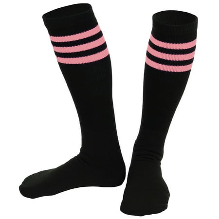 

Woman & Youth Classic Knee-High Tube Socks for Sports Costumes or Everyday Wear