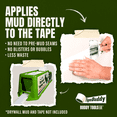 thumbnail image 3 of Buddy Tools TapeBuddy Drywall Taping Tool Fast Drywall Taper 20” Green, 3 of 8