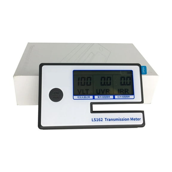 Window Tint Solar Film Tester, Transmission Meter Tint Meter, VLT UV IR Rejection Tester Filmed s Tester Slot Up To 8mm ,Easy to Use