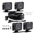 thumbnail image 2 of Borne Off-Road Ford Bronco Ditch Light Set (4) 3X3 Spot, 2 of 9