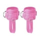 thumbnail image 4 of Correa de tobillo para máquinas de cable, bandas de resistencia, puños de retroceso, neopreno cómodo Rosa Con Rejilla, 4 of 9