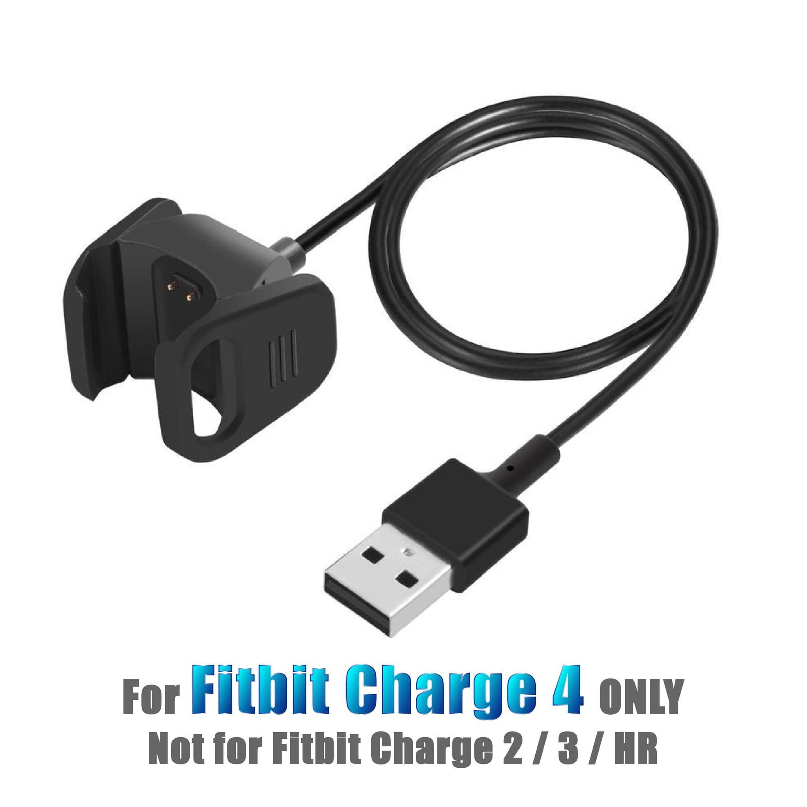 For Fitbit Charge Charger, Replacement USB Charging Cable Cord Compatible with Fitbit Charge 4 / Charge 4 Special Edition SE Fitness Activity - 1.5ft by Insten - Walmart.com