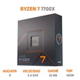 thumbnail image 3 of Procesador AMD RYZEN 7 7700x 5.4 GHZ 8 Core AM5 gris, 3 of 4