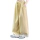 thumbnail image 1 of Odeerbi 3-16 Años Niñas Pantalones de Chándal de Algodón Con Ribete de Encaje Workout Athletic Sports Pantalones de Pierna Ancha Cintura Alta Joggers Con Bolsillo, 1 of 5