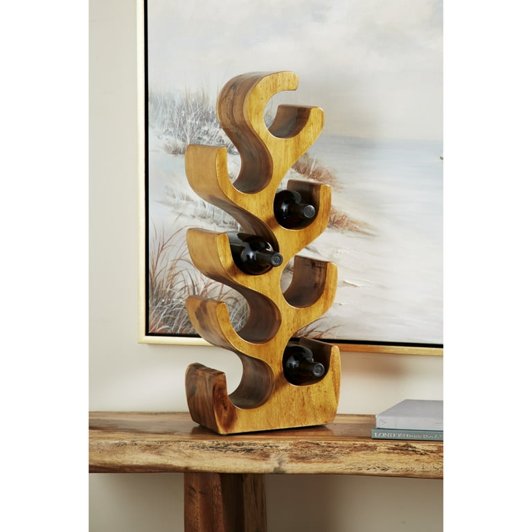 Teak wine rack sale