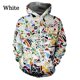 thumbnail image 3 of Sudadera con capucha con estampado 3D de fragmentos geométricos para hombre, sudadera con capucha de manga larga informal con patrón hipnótico de vértigo colorido, 3 of 5