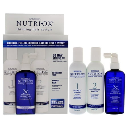 UPC 074469460538 product image for Nutri-Ox Extremely Thin Normal Hair Starter 3 Pc Gift Set - 6oz Shampoo Normal   | upcitemdb.com