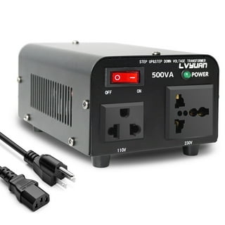 Simran AC-3000W Power Outlet Converter 110V-220v Up Down Transformer 3000  Watt W