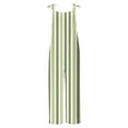 thumbnail image 4 of QATAINLAV Stripe Print Cotton Linen Jumpsuits for Women Plus Size Adjustable Straps Summer Overalls Loose Fit Wide Leg One Piece Rompers Pants Vacation Clothes Green L Todays Daily Sales, 4 of 6