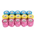 thumbnail image 1 of Self Adhesive Bandage Wrap, 15PCS Yellow Blue Rose Red  Grip Cover Wrap Convenient Use  for Tattooing Projects, 1 of 7