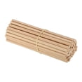 thumbnail image 1 of Unique Bargains 1/4 x 6 Inch Dowel Rods Wood Sticks Unfinished Wooden Dowel Rods Round Dowels Sticks 50 Pcs, 1 of 6