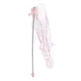thumbnail image 1 of Divertido palo para gato, interacción de entrenamiento, divertido artefacto para gato, varita de plumas, divertido juguete para gato, papel de anillo rosa, 1 of 5