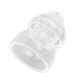 thumbnail image 5 of 10 Pcs Sound Amplifier Dome Soft Silicone Anti Static Dual Layer Closed Sound Aid Tips 6mm/0.24in, 5 of 5