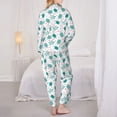 thumbnail image 6 of Wukai Sea Turtle Print Women's Pajama Set - Soft Long Sleeve Sleepwear for Comfort and Style-Medium, 6 of 9