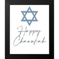 thumbnail image 2 of Allen, Kimberly 12x14 Black Modern Framed Museum Art Print Titled - Happy Chanukah, 2 of 5