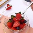 thumbnail image 4 of Stainless Steel Spade Spoon Set Creative Shovel Shape Watermelon Spoon Retro Square Ice Cream Spoon for Cake Cocktail Dessert 6 Pack, 4 of 5