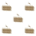 thumbnail image 2 of Advancent Clips de alambre de acero inoxidable chapado en oro abrazaderas a prueba de viento 40 unids/pack Type2 NO2, 2 of 6