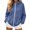 Navy, variant on Women Zip Up Hoodie Oversized Long Sleeve Sweatshirt, Lightweight Solid Color Hooded Jacket With Pockets for Spring Fall Everyday Workout (Grey/L)