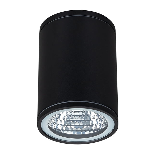Estevez Luminaria LED de Techo Exterior Orion, 5.6 Watts, 610lm, 3000K, Color Negro, Protección IP54
