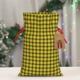 thumbnail image 5 of Pofeuu Yellow Checkered Plaid Print Burlap Bags with Drawstrings Drawstring Gift Bags Pouch Bag for Thankgiving Birthday Party Gift Wrapping Treats and Party Favors-Small, 5 of 9