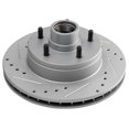 thumbnail image 3 of Geelife Front Metallic Brake Pad & Performance Rotor Kit w/Fluids for Chevy Buick, 3 of 9