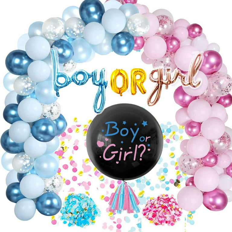 Gender Reveal Decorations Boy Or Girl Party Supplies Baby Shower