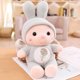thumbnail image 2 of Juguetes de peluche suaves con forma de conejo, 2 of 4