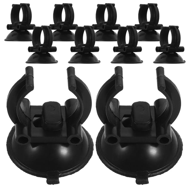Shisuyan 10pcs Aquarium Heating Rod Holders Lamp Clips Fish Tank Light Tube Mounting Clips